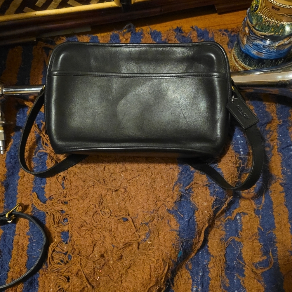 Rare Black Vintage Coach D. Oliver Bag NO. 9902